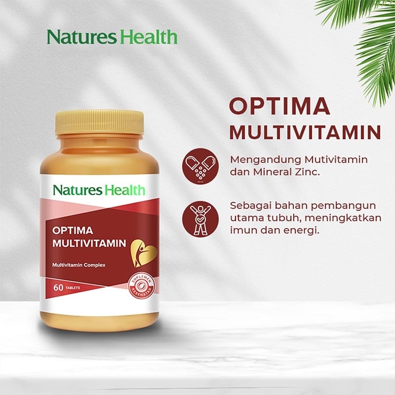 Optima Multivitamins Tablet 60'S