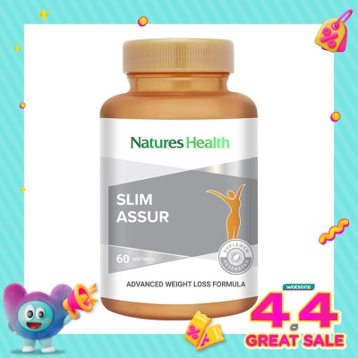 NATURES HEALTH - Slim Assur Softgel 60'S