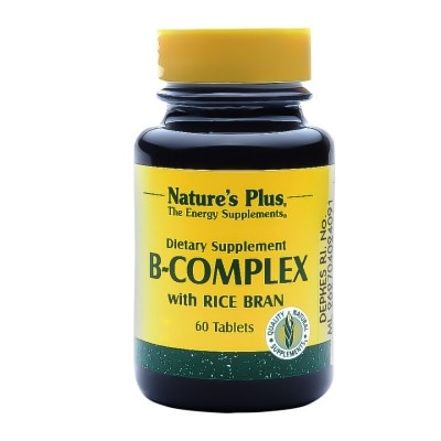 NATURE'S PLUS NAT. PLUS B COMPLEX 60'S