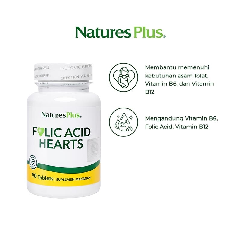 Folic Acid Hearts Tablet 90'S
