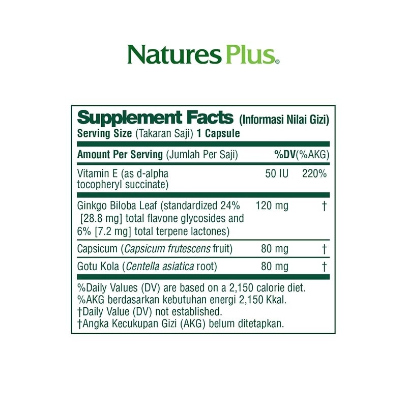 Ginkgo Combo Kapsul 60'S