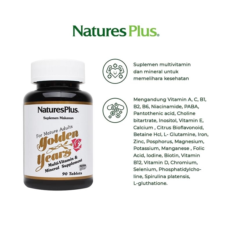 Nature's Plus Golden Years 90's