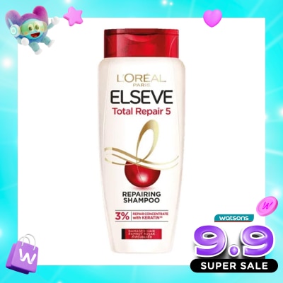 L'OREAL - L'Oreal Paris Elseve Total Repair 5 Repairing Shampoo Hair Care 280ml image