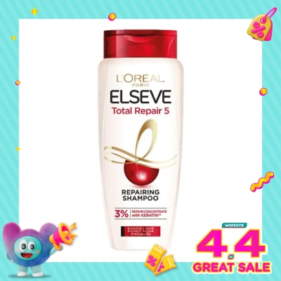 L'OREAL - L'Oreal Paris Elseve Total Repair 5 Repairing Shampoo Hair Care 280ml