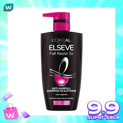 L'OREAL L'Oreal Paris Fall Resist 3x Anti-Hairfall Shampoo Scalp Hair Care 650ml