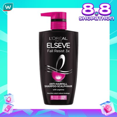 L'OREAL L'Oreal Paris Fall Resist 3x Anti-Hairfall Shampoo Scalp Hair Care 650ml