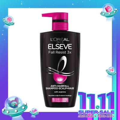 L'OREAL L'Oreal Paris Fall Resist 3x Anti-Hairfall Shampoo Scalp Hair Care 650ml