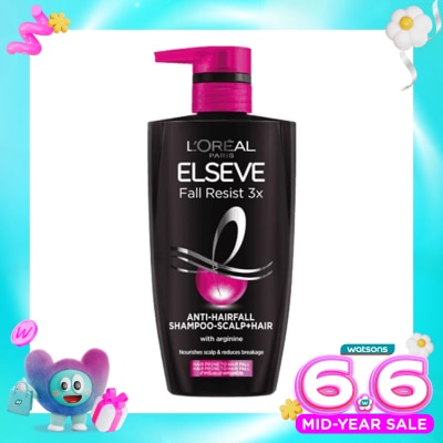 L'OREAL - L'Oreal Paris Fall Resist 3x Anti-Hairfall Shampoo Scalp Hair Care 650ml