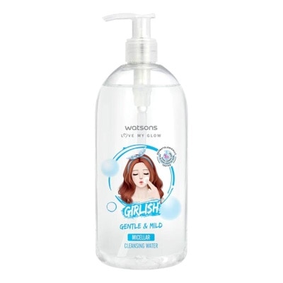 WATSONS Watsons Girlish Gen &. Mild Micellar Cleansing Water 485Ml