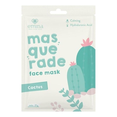 EMINA EMINA MASQUERADE FACE MASK CACTUS