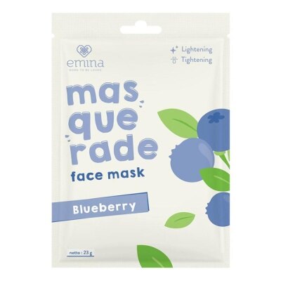 EMINA EMINA MASQUERADE FACE MASK BLUEBERRY