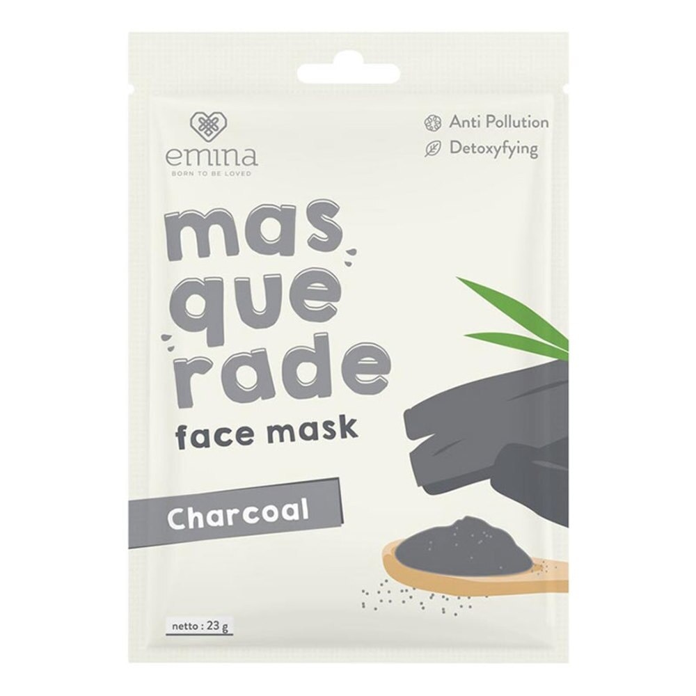 EMINA MASQUERADE FACE MASK CHARCOAL