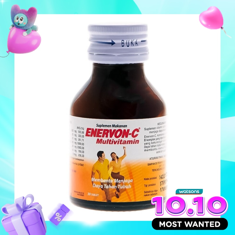 Enervon C Multivitamin 30 Tablet image