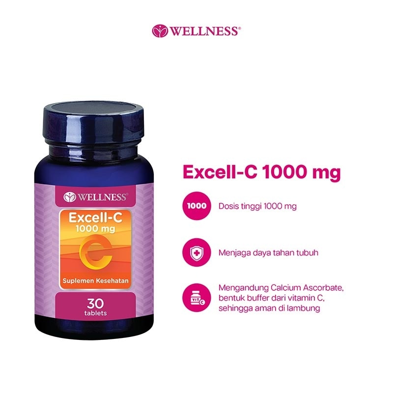 Excell-C 1000 Tablet 30'S