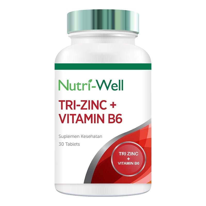 Tri Zinc + Vit B6 Tablet 30'S