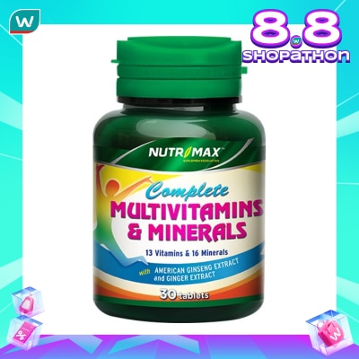 NUTRIMAX Nutrimax Complete Multi & Mineral 30 Tablet
