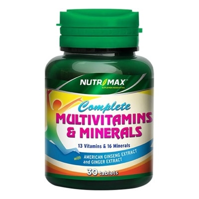 NUTRIMAX Complete Multivitamin + Ginseng 30s