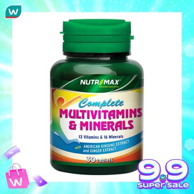 NUTRIMAX Nutrimax Complete Multi & Mineral 30 Tablet