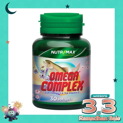 NUTRIMAX NUTRIMAX OMEGA COMPLX 8IN1 30S