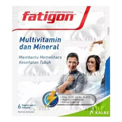 FATIGON Fatigon Multivitamin dan Mineral Tablet 10X6's