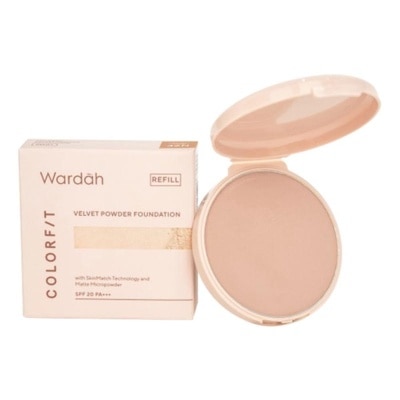 WARDAH Colorfit Velvet Powder Foundation 42N Refill