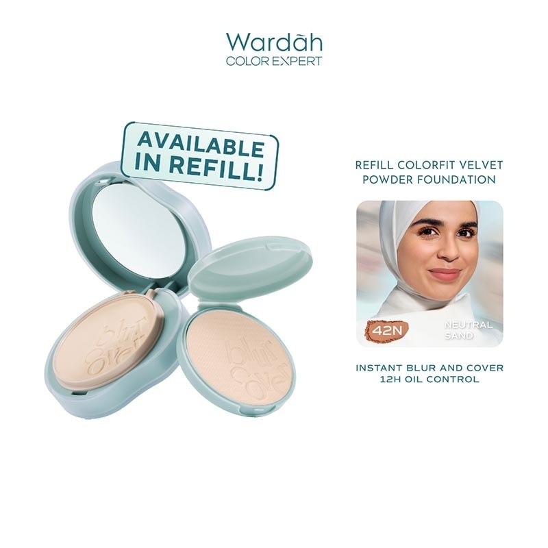 Colorfit Velvet Powder Foundation Refill 42N Neutral Sand 11g