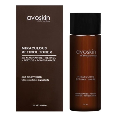 AVOSKIN AVOSKIN MIRACULOUS RETINOL TONER 20ML