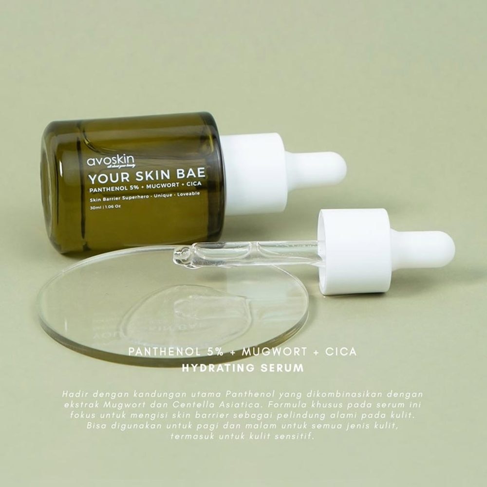 Avoskin Your Skin Bae Panthenol 5% + Mugwort + Cica Serum 30ml