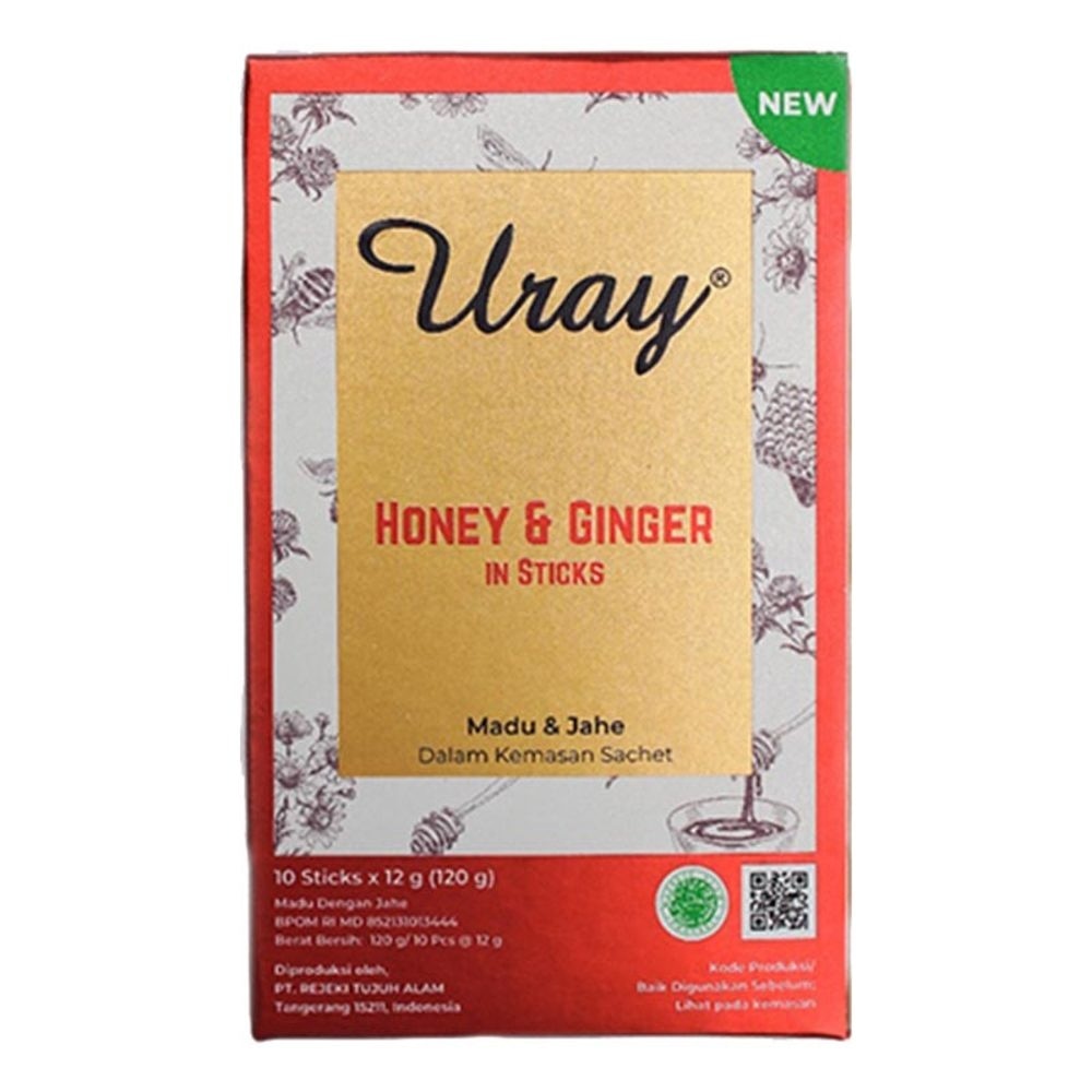 Madu Uray Ginger 12gx10's (box)