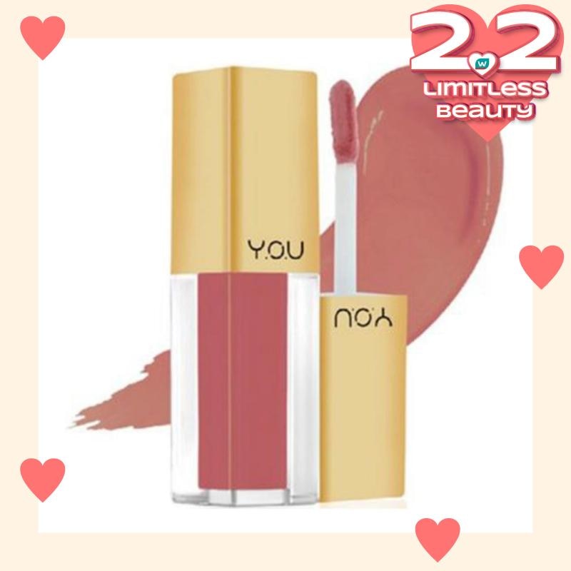 YOU YOU The Gold One Rouge Velvet Matte Lip Cream 02 Naked 4.5g