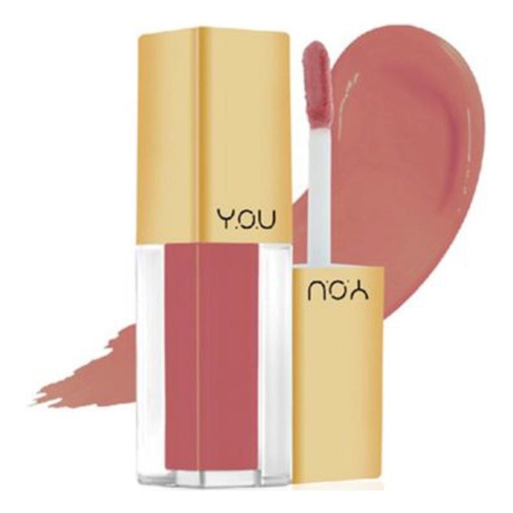 YOU YOU The Gold One Rouge Velvet Matte Lip Cream 02 Naked 4.5g