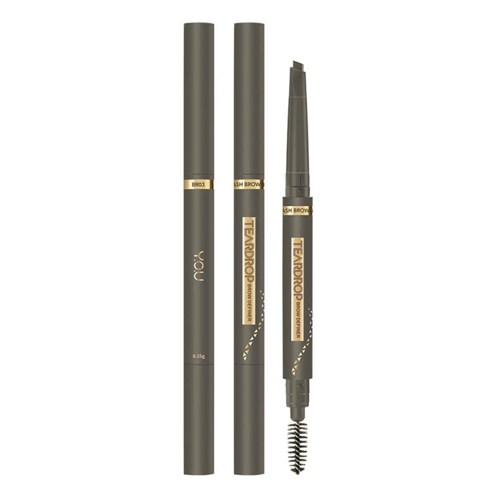 Teardrop Brow Definer BR03 Ash Brown