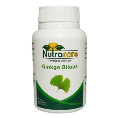 NUTRACARE N/CARE GINKGO BILOBA 30'S