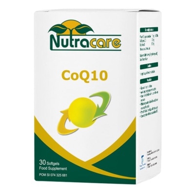 NUTRACARE Coenzyme Q10 100mg 30softgel