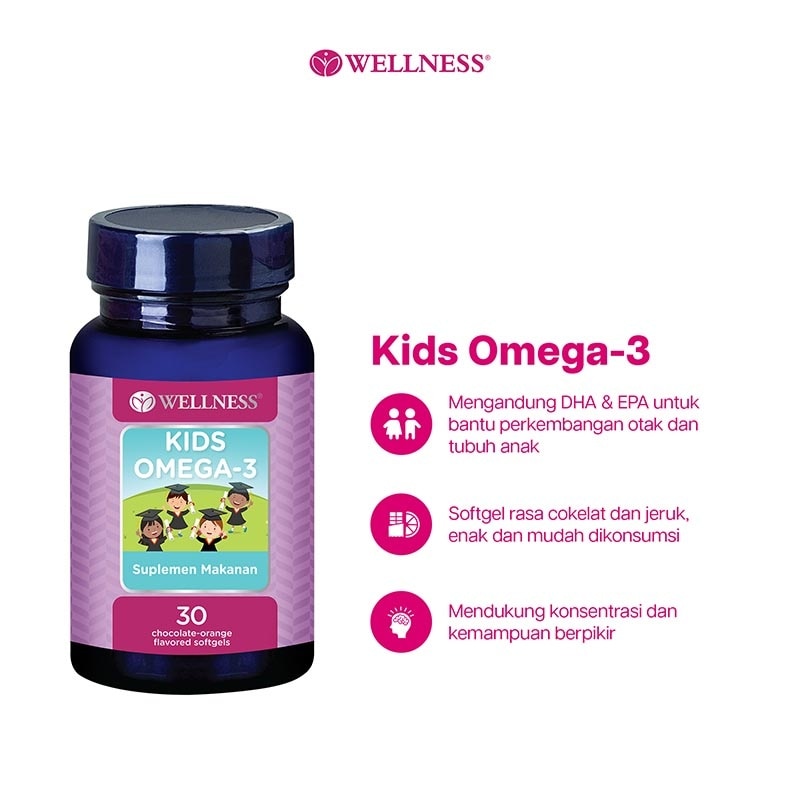 Kids Omega-3 Softgel 30'S