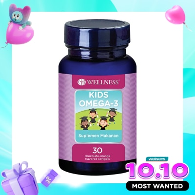 WELLNESS Kids Omega 3 Softgel 30'S image