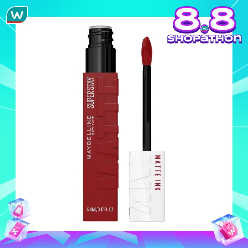 MAYBELLINE Maybelline Superstay Matte Ink Liquid Lipstick 370 Overseer