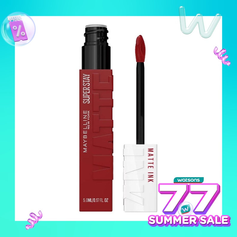 MAYBELLINE Maybelline Superstay Matte Ink Liquid Lipstick 370 Overseer