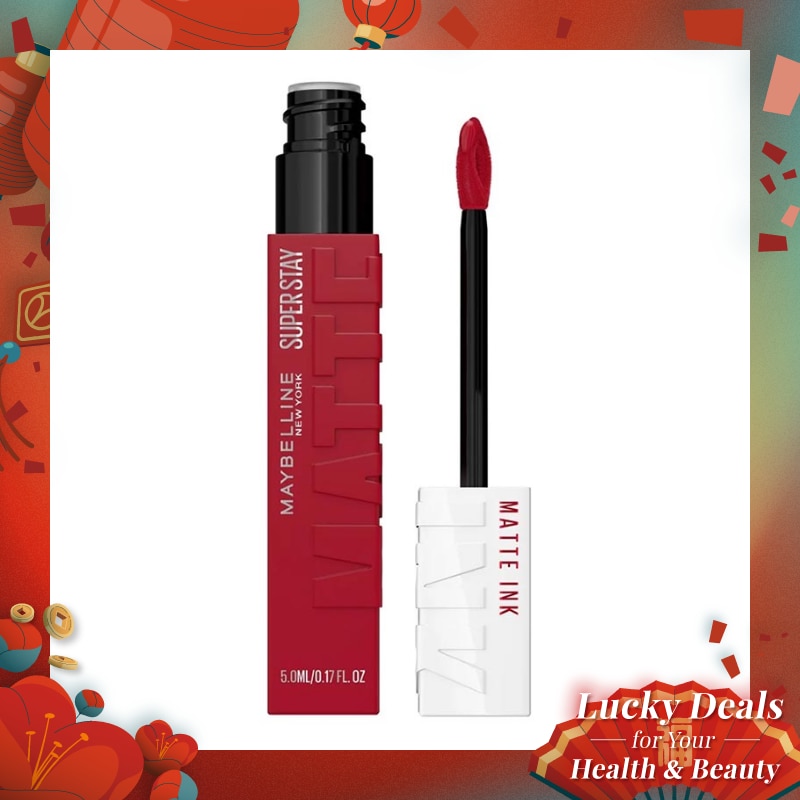 MAYBELLINE Maybelline Superstay Matte Ink Liquid Lipstick 375 Peacekeeper