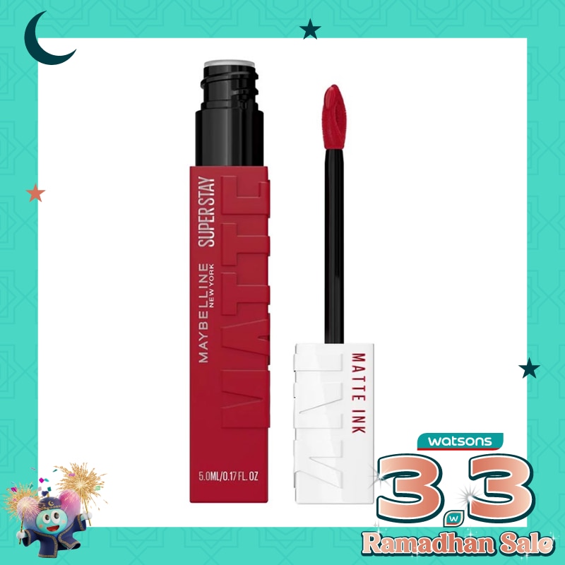 MAYBELLINE Maybelline Superstay Matte Ink Liquid Lipstick 375 Peacekeeper