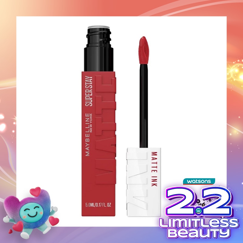 MAYBELLINE Maybelline Superstay Matte Ink Liquid Lipstick 380 Enchanter