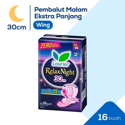 LAURIER Laurier Relax Night 30 cm 16 Pcs image