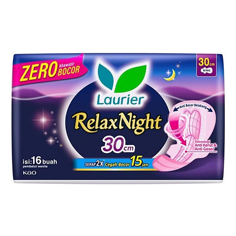 Laurier Relax Night 30 cm 16 Pcs image