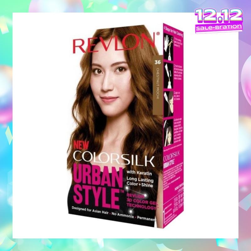 Revlon Hair Color Silk Urban Style 36 Chesnut Mochi