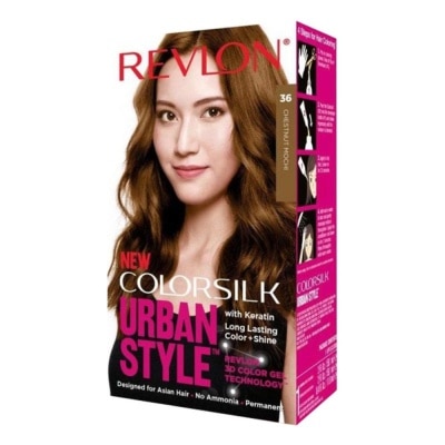 REVLON Revlon Hair Color Silk Urban Style 36 Chesnut Mochi