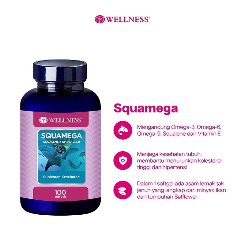 Squamega Softgel 100'S