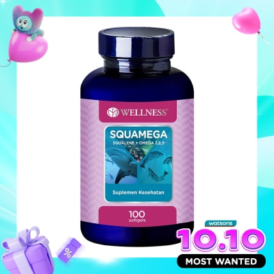 WELLNESS Squamega Softgel 100'S image