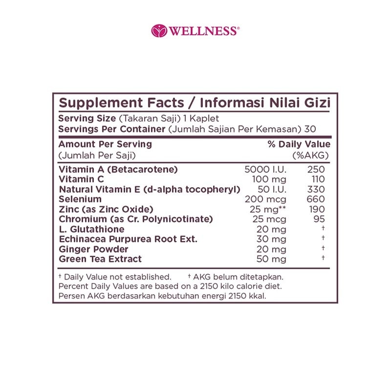 Antioxidant Defenders Formula Tablet 30'S