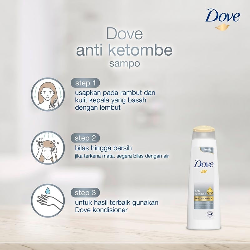 Dove Shampo Anti Ketombe 135ml