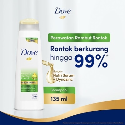 DOVE Dove Shampo Perawatan Rambut Rontok Sampo 135ml